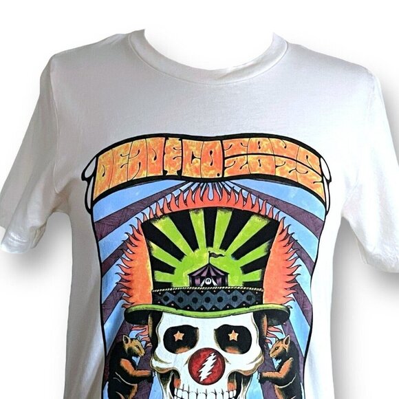 Dead & Company 2022 Summer Tour Womens T-shirt Sz Small Ivory Short Sleeve Tee - Picture 3 of 8
